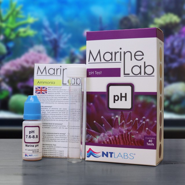 Marine pH Test Contents